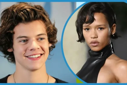 Harry Styles and Taylor Russell