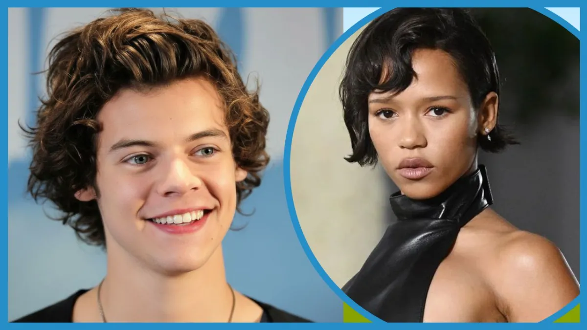 Harry Styles and Taylor Russell