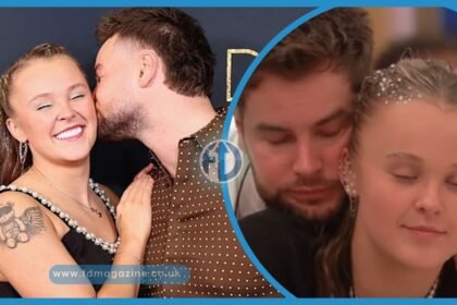 JoJo Siwa and Chris Hughes